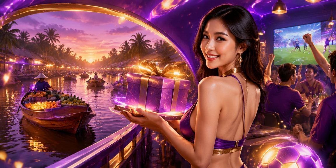 Ánh đèn neon phản chiếu trên mặt sông Mekong huyền ảo về đêm