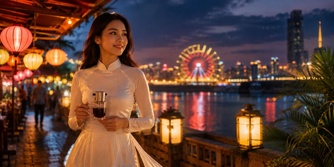 Bàn roulette casino tại Sài Gòn bên ly cà phê Việt Nam