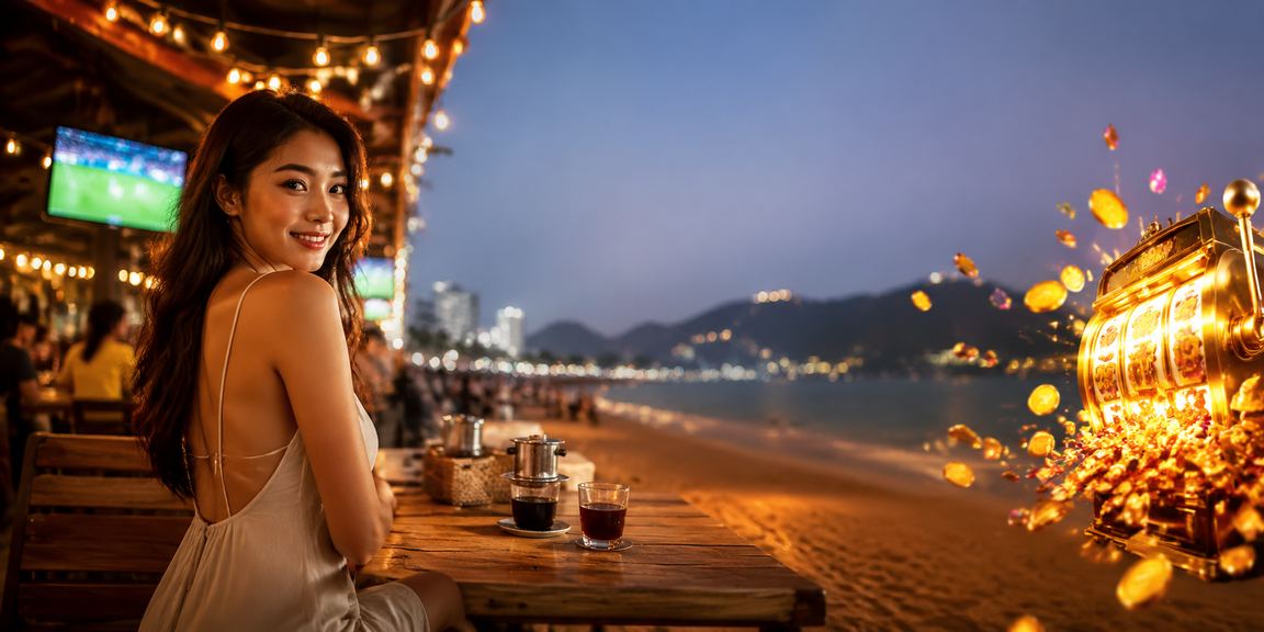 Trò chơi slot tại Vũng Tàu trong không gian quán cà phê